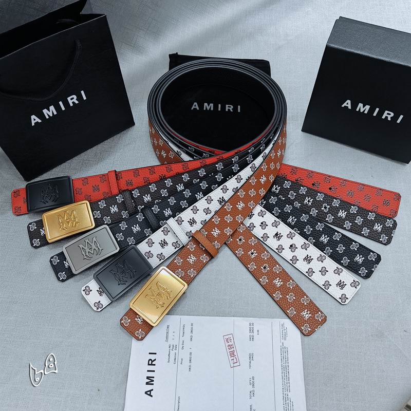 Amiri belt 38mmX90-125cm lb84